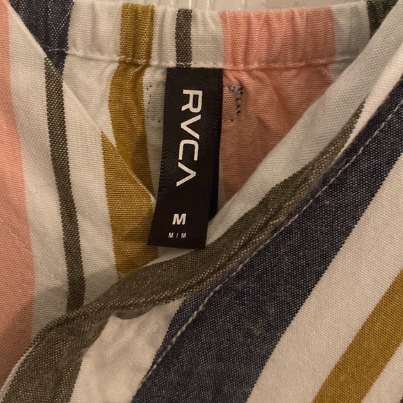 RVCA crop striped top size Medium - Picture 2 of 5